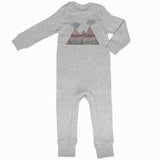 No Mountain Too High Long Sleeve Romper