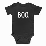 Boo Short Sleeve Bodysuit Black