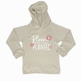 Bloom Where You Are Planted clay hoodie