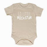 clay little rockstar bodysuit