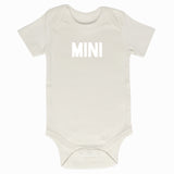 mini bodysuit natural