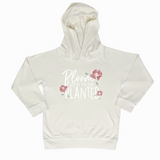 Bloom Where You Are Planted Natural Hoodie