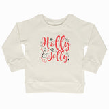 holly jolly pullover natural