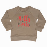 holly jolly pullover truffle