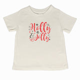 holly jolly short sleeve t-shirt natural