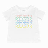white rockstar t-shirt