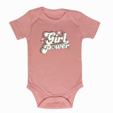 girl power rose bodysuit