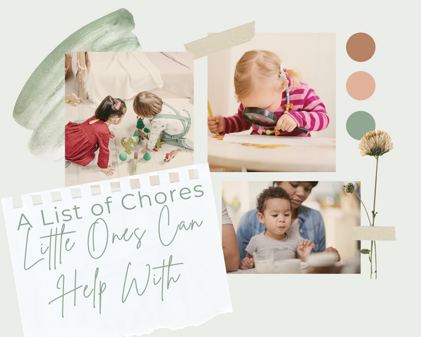 List of Chores Little Ones Can Help With