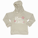  Bloom Where You Are Planted clay hoodie