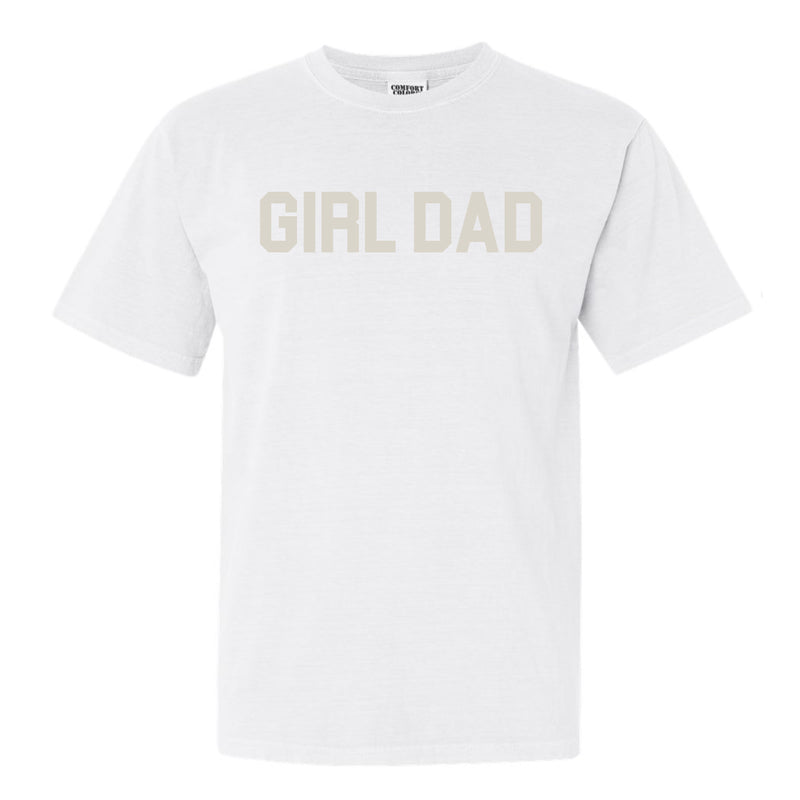girl dad t-shirt natural