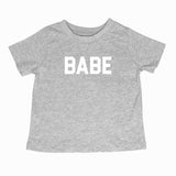 gray babe t-shirt