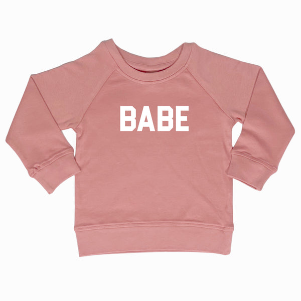 rose babe pullover