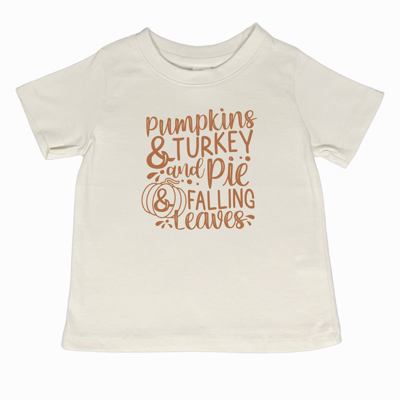 Thanksgiving Favorites T-Shirt Natural