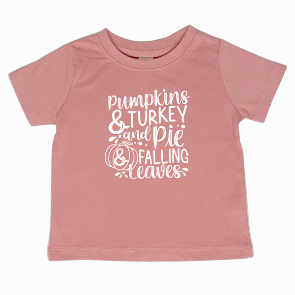 Thanksgiving Favorites T-Shirt Rose